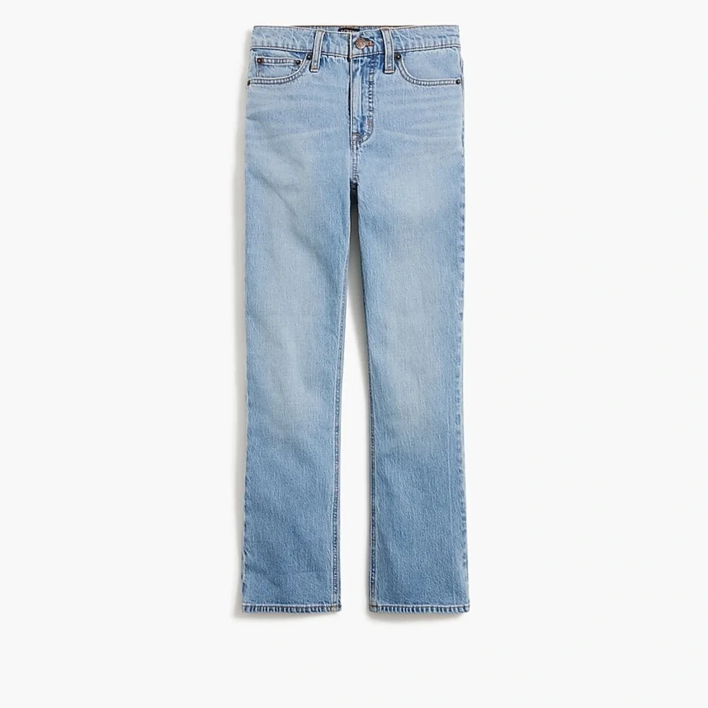 J. Crew Flare crop jean in all-day stretch
